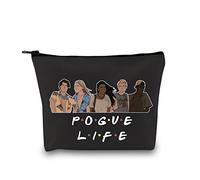 Outer Pogue Life Banks OBX North Carolina Friends John B JJ Pope Kiara - Bolsa de maquillaje para mujer, Black, Estuche de belleza