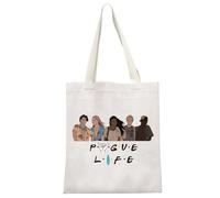 Outer Pogue Life Banks OBX North Carolina Friends John B JJ Pope Kiara - Bolsa de maquillaje para mujer, Pogue Tote Eu, Estuche de belleza