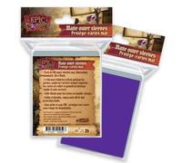 Outer Sleeves Mat (66 x 91 mm) x100 (100 micras), color morado