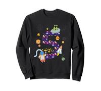 Outer Space 5 Year Old 5th Birthday Party Camiseta Niños Niñas Sudadera