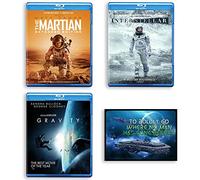 Outer Space Blu-ray Collection / Gravity / Interstellar / The Martian / with Bonus Art Cards