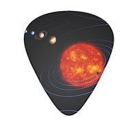 Outer Space Galaxy Solar System StOlmx - Juego de púas de guitarra - Diseño de impresión completa, 3 grosores disponibles