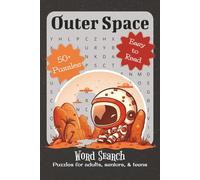 Outer Space Word Search Puzzle Book: Word Searches with Easy to Read Print about Outer Space, Astronomy, Astrology, and More | 6x9 inches, 110 pages | ... for Vacations, Holidays, and Leisure Time