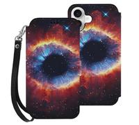 Outer-Spaces - Funda tipo cartera compatible con iPhone 16 Plus