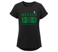 Outerstuff Camiseta Dolman de manga corta de la Copa Mundial de la FIFA Paisley Ball para mujer