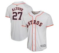 Outerstuff Jose Altuve Houston Astros MLB - Camiseta para niños y jóvenes, talla 8-20, color blanco, Jose Altuve Houston Astros Blanco, 10-12