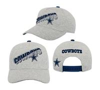 Outerstuff NFL Dallas Gorra gráfica para niños, color gris