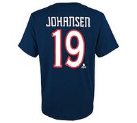 Outerstuff Ryan Johansen NHL Columbus - Camiseta para jóvenes (talla XS-XL), color azul marino, L/12-14 US, Azul marino