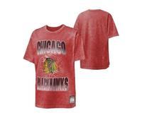 Outerstuff Time to Shine NHL_Eishockeyteams Junior Camiseta, Rojo Chicago Bhk., 14-16 años