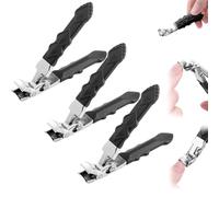 Outfany Nail Clippe, Dotmalls Clipmaster Pro, Cumulus Clipmaster Pro Nail Clipper, Sherman Clip Master Pro, Dotmalls Toenail Clipper for Adult Seniors Thick. (3pcs)