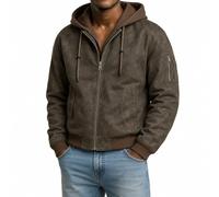 Outfit Chamarra De Piel Negra Hombre Piel Impermeables Camel Primavera Hombres Baseball Grande La Plateada Merino Gorda Liso Overcoat Nordicos China Inflada Ploma Delgada 5XL Cruzado