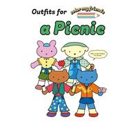Outfits for a Picnic: Cute Animal Coloring Book (Color My Friends)