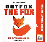 OUTFOX El zorro - Juego de fiesta de preguntas y respuestas de Smirk & Dagger | A partir de 10 años | 3-10 jugadores | Tiempo de juego de 40 a 60 minutos