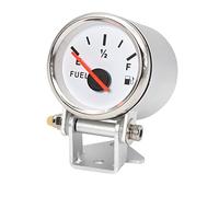 OUTFYT 0-190ohm 52 mm de Nivel Combustible medidor automóviles Soporte cápsula for Bote Marino 240-33OHM Medidor indicador Tanque Aceite,Monitor preciso(WS 240-33ohm)