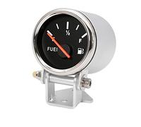 OUTFYT 0-190ohm 52 mm de Nivel Combustible medidor automóviles Soporte cápsula for Bote Marino 240-33OHM Medidor indicador Tanque Aceite,Monitor preciso(BS 0-190ohm)