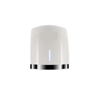 OUTFYT A904 Secador de Manos for baño doméstico de Hotel de inducción Totalmente automático, Secadora de Manos fría y Caliente de 1800 W de Potencia Blanco/Dorado,Secado rápido(Bianco)