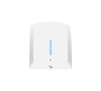 OUTFYT A904 Secador de Manos for baño doméstico de Hotel de inducción Totalmente automático, Secadora de Manos fría y Caliente de 1800 W de Potencia Blanco/Dorado,Secado rápido(Pink)
