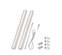 OUTFYT DIY LED Grow light Bar Sunlike Purple Red 4000K Growing Lamp for Indoor Plant Greenhouse,Ahorro de energía(4000K 2Pcs)