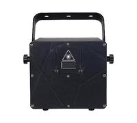 OUTFYT Luz de Fiesta, Escáner de haz de animación RGB, 3W, Proyector de luz de escenario, DJ, Discoteca, Bar, Club, Fiesta, Baile, Boda, Efecto de Navidad, Lámpara de espectáculo, Inicio