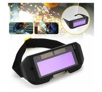 OUTFYT Máscara con filtro, gafas alimentadas, m camaleón, oscurecimiento Solar, máscara LCD, gafas, de soldador automático, ojos de soldador, con luz de soldadura