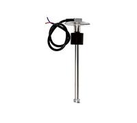 OUTFYT Medidor de Nivel Combustible 52mm, medidor Agua Apto for Sensor líquido Acero Inoxidable 0-190 Ohm 240-33,Monitor preciso(250mm 0-190ohm)