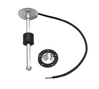 OUTFYT Medidor Digital Dual de 52mm con medidor Nivel Agua Advertencia + Aguas residuales for Sensor 0-190ohm Barco Coche,Monitor preciso(Water Sensor 550mm)