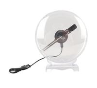OUTFYT Proyector holográfico 3D con WiFi y Ventilador, Pantalla 3D de 1080 x 160, 80 Cuentas LED,Calidad De Imagen HD