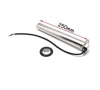 OUTFYT Unidad de remitente residuos for el Sensor indicador Nivel Aguas residuales for automóvil en Bote RV envío desecho del Tanque retención 0-190ohm 240-33ohm,Monitor preciso(250mm 0-190 Ohm)