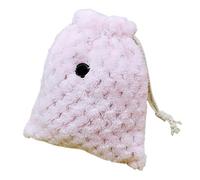 Outgoing Pig Draw Guinea Bag - Jaula deslizante de azúcar cálida | Cómoda bolsa de transporte con cordón y ventilación transpirable para ardillas de cobaya