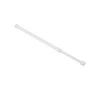 OUTIFUOTPP Barra de Cortina telescópica de Metal Blanca, fácil instalación, 30-50 cm, 40-70 cm y 60-110 cm.(40-70cm)