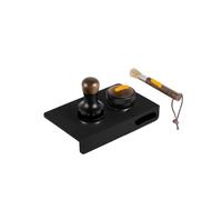 OUTIFUOTPP Compatible con el compactador de café MHW-3BOMBER 30 lb presión constante, 51 mm, 53 y 58, herramienta barista resorte calibrado(53.35mm,Thread set)