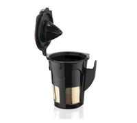 OUTIFUOTPP Compatible con filtro recargable Keurig 2.0 K-CUP, cápsulas reutilizables for cafetera