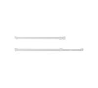 OUTIFUOTPP Riel telescópico for Barra de Cortina, sin Perforaciones, 30-50 cm, 40-70 cm y 60-110 cm(30-50cm)