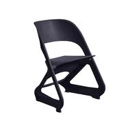 OUTIFUOTPP Silla de Comedor Estilo Industrial Creativo, Material plástico protección del Medio Ambiente, Modelado Arte geométrico, Taburete Ocio, Muebles(Style-7)