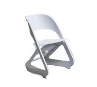 OUTIFUOTPP Silla de Comedor Estilo Industrial Creativo, Material plástico protección del Medio Ambiente, Modelado Arte geométrico, Taburete Ocio, Muebles(Style-4)