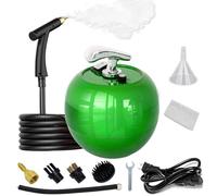 OUTIGO Limpiador a vapor, Calentamiento rápido en 15 segundos, con 6 ajustes de velocidad regulables, limpiador multiusos de 2000 W, ideal para limpiar papel pintado, suelos, alfombras y más