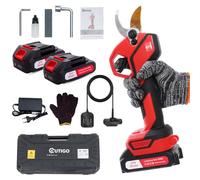 OUTIGO Tijeras de Podar Eléctricas, Tijeras de Podar con Baterías 3000mAh 21v, Tijeras de Poda de 25mm Tijeras de Podar 800W con Motor Brushless para Jardinería, Árboles Frutales, Viñedos