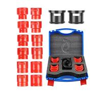 Outil de joint fourche, outil fourche - Pilote 14X pour,Outils, ensemble pilotes roulement et avec adaptateurs, kit pilote d