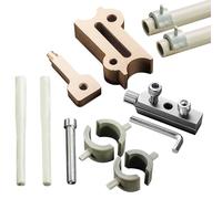 Outil de Réparation de Tuyaux à Chaud - Kit de Soudure à Fusion pour Tuyaux PPR PVC PE - Aparato de reparación Thermique pour Plomberie Fuite Chauffage - Réparation Rapide Maison Bricolage