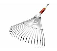 Outils Wolf Spain UEM - Escoba de césped Multi-Star, color plateado y naranja