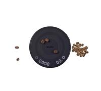 OutIn Claro Báscula Portátil para Café, Medición 2 kg/0,1 g de Alta Precisión, Modo Pour Over con Temporizador, Recargable con Bolsa Protectora