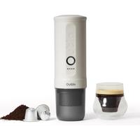 OutIn LattoGo - Espumador de leche de mano, recargable y de grado | Espumador eléctrico para leche, mini mezclador y licuadora de café para café con leche de calidad barista en cualquier lugar