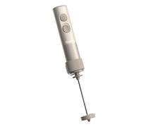 OutIn LattoGo Espumador de Leche Portátil Recargable | Espumador Eléctrico Mini Mezclador Batidor Café Calidad Barista con Estuche Viaje, Starburst Silver
