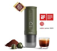 OutIn Nano Portable Electric Espresso Machine, Forest Green