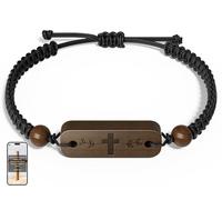 Outiuehee Pulsera ajustable con versículo bíblico diario, pulsera de las Escrituras con función de toque para leer, accesorio espiritual cristiano para oración, adoración y devoción, Adjustable, No es