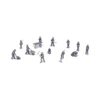 Outland Models Juego de figuras militares para trabajador de construcción, escala 1:87 HO
