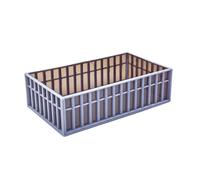 Outland Models Moderno rascacielos comercial completo de vidrio apilado escala 1:220 Z