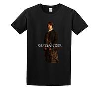 Outlander Cast Unisex 100% Cotton Short-Sleeve T-Shirts Black L