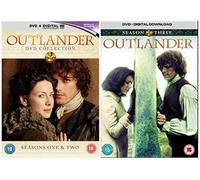 Outlander Season 1-3 Complete DVD Collection + Bonus features + Deleted & Extended Scenes + Gag Reel + Podcasts + The Transformation of Geillis Duncan + A Travelling Show Takes Sail featurette