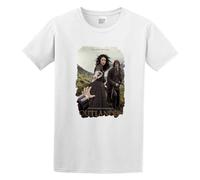 Outlander TV Season 2 The Story Continues Men's T-Shirt Unisex White Cotton Print tee Shirts S